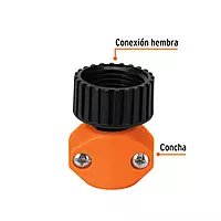 Conector plástico, hembra 1/2' - REF-1/2 / 12712 Conector plástico, hembra 1/2' - REF-1/2 / 12712