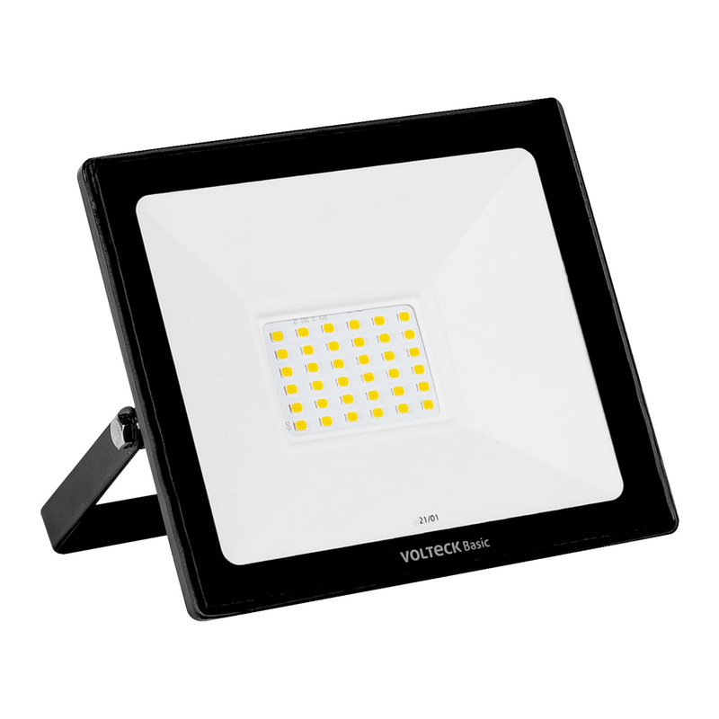 Reflector LED para exteriores 30W 3000K, VOLTECK BASIC - REF-402LC / 28091