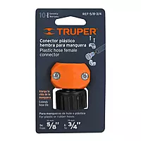 Conector plástico, hembra 5/8'-3/4' - REF-5/8-3/4 / 12718