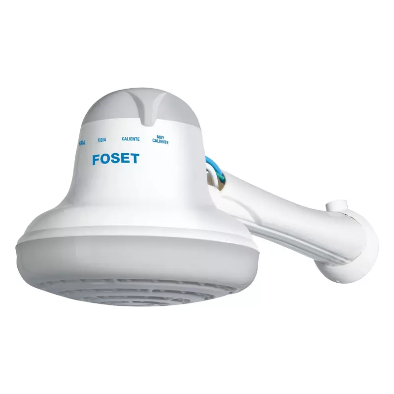 Regadera eléctrica, 4 temperaturas, 16.5cm, gris, Foset - REGEL-6G / 40238 Regadera eléctrica, 4 temperaturas, 16.5cm, gris, Foset - REGEL-6G / 40238