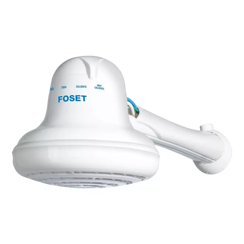 Regadera eléctrica, 4 temperaturas, 16.5cm, blanca, Foset - REGEL-6 / 40237 Regadera eléctrica, 4 temperaturas, 16.5cm, blanca, Foset - REGEL-6 / 40237