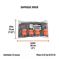 Reparador plástico de manguera 5/8'-3/4' - REMA-5/8-3/4 / 12720 Reparador plástico de manguera 5/8'-3/4' - REMA-5/8-3/4 / 12720