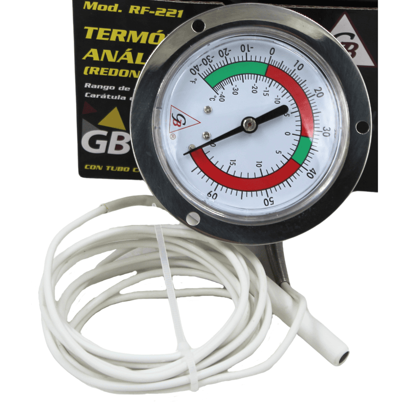 Termometro De Control Analogo, Gb - Rf-221