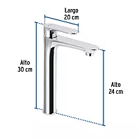 Monomando alto para lavabo, Riviera - RIM-46 / 45191