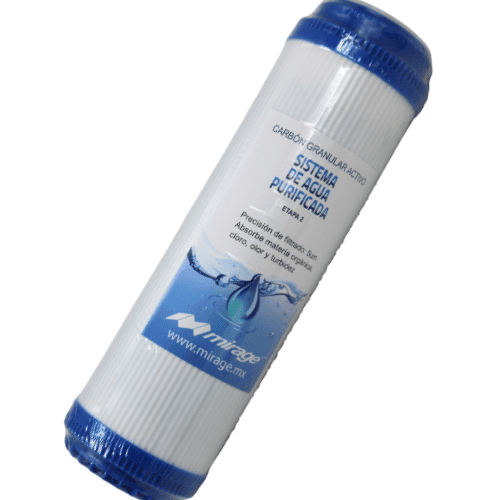 Filtro De Carbon Granulado 10 Pulgadas Etapa3 - Ro20Gacm033