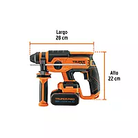 Rotomartillo SDS Plus 20V, 2 J, 1 batería 4Ah, PRO, 103263 - ROEI-20A Rotomartillo SDS Plus 20V, 2 J, 1 batería 4Ah, PRO, 103263 - ROEI-20A