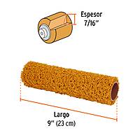Rodillo para pintar, PVC 9 x 7/16', texturizados - ROPI-911T / 13895 Rodillo para pintar, PVC 9 x 7/16', texturizados - ROPI-911T / 13895