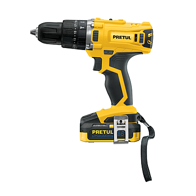 Rotomartillo 1/2', 20V, 1 batería 2Ah, PRETUL, 26117 - ROTI-20P2