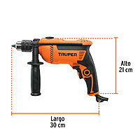 Rotomartillo 1/2' 750 W, profesional, Truper - ROTO-1/2A8 / 14658 Rotomartillo 1/2' 750 W, profesional, Truper - ROTO-1/2A8 / 14658