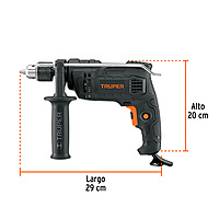 Rotomartillo 1/2' 700 W, industrial, Truper - ROTO-1/2N6 / 19457 Rotomartillo 1/2' 700 W, industrial, Truper - ROTO-1/2N6 / 19457