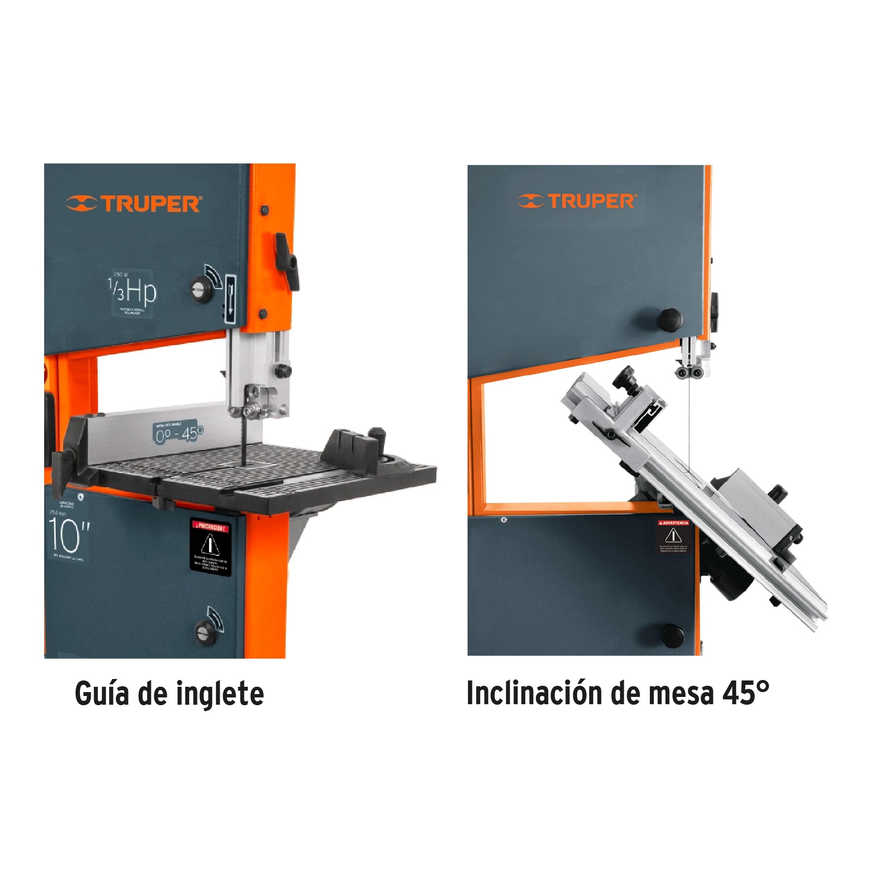 Sierra cinta 10' de 1/3 HP - SCI-10 / 16277