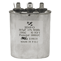 Capacitor Doble 30/5 Mf 370 Vac +/- 5%, Ovalado - Se69-O