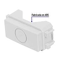 Módulo (tapón) ciego, línea Italiana, color blanco - TA-IB / 46140 Módulo (tapón) ciego, línea Italiana, color blanco - TA-IB / 46140