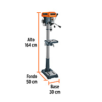 Taladro de piso 15", 1 HP (750 W), broquero 5/8", Truper TAPI-15 / 16180 Taladro de piso 15", 1 HP (750 W), broquero 5/8", Truper TAPI-15 / 16180