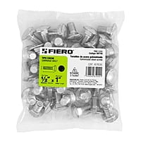 Bolsa con 40 tornillos 1/2' x 1' tipo coche - TORC-1/2X1 / 44745 Bolsa con 40 tornillos 1/2' x 1' tipo coche - TORC-1/2X1 / 44745