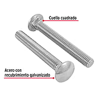 Bolsa con 15 tornillos 1/2' x 4' tipo coche - TORC-1/2X4 / 44752 Bolsa con 15 tornillos 1/2' x 4' tipo coche - TORC-1/2X4 / 44752