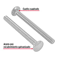 Bolsa con 50 tornillos 5/16' x 4' tipo coche - TORC-5/16X4 / 44727