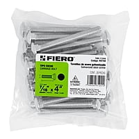 Bolsa con 20 tornillos 7/16' x 4' tipo coche - TORC-7/16X4 / 44744