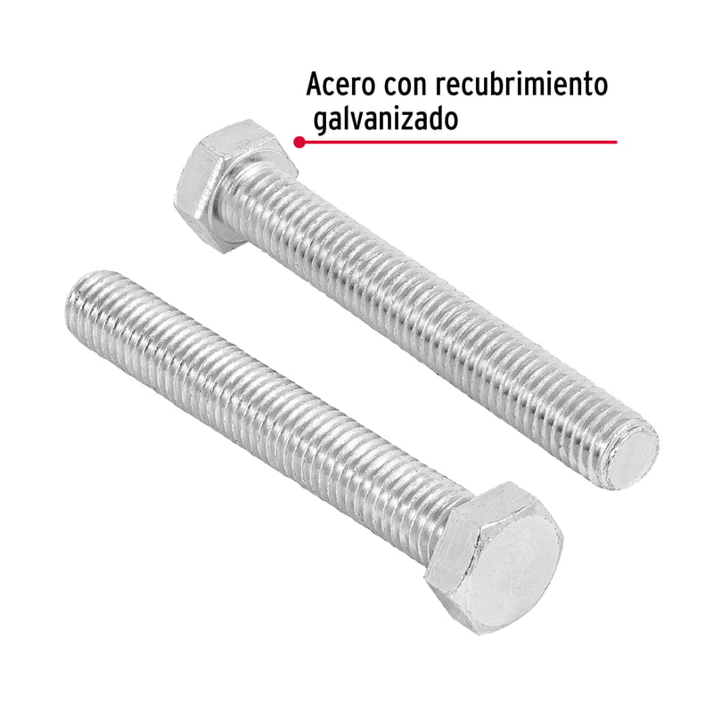 Bolsa con 20 tornillos 1/2' x 3-1/2' tipo máquina - TORM-1/2X3-1/2 / 44597 Bolsa con 20 tornillos 1/2' x 3-1/2' tipo máquina - TORM-1/2X3-1/2 / 44597