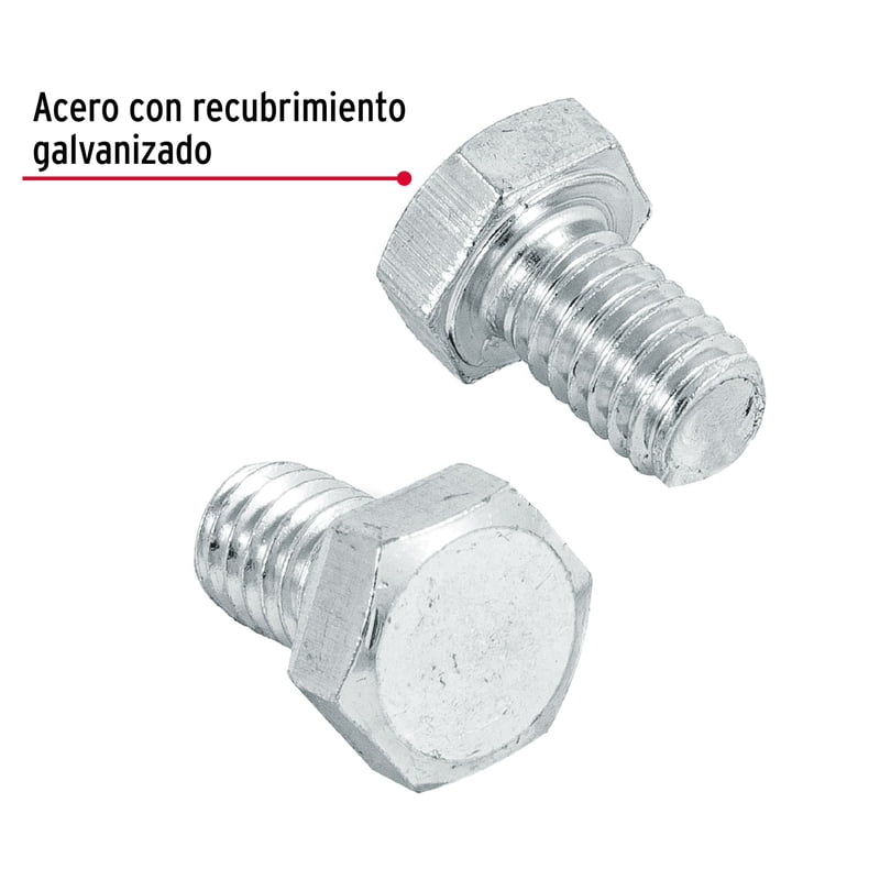 Bolsa con 100 tornillos 5/16' x 1/2' tipo máquina - TORM-5/16X1/2 / 44564