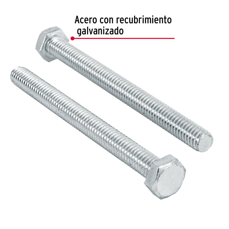 Bolsa con 50 tornillos 5/16' x 3-1/2' tipo máquina - TORM-5/16X3-1/2 / 44572