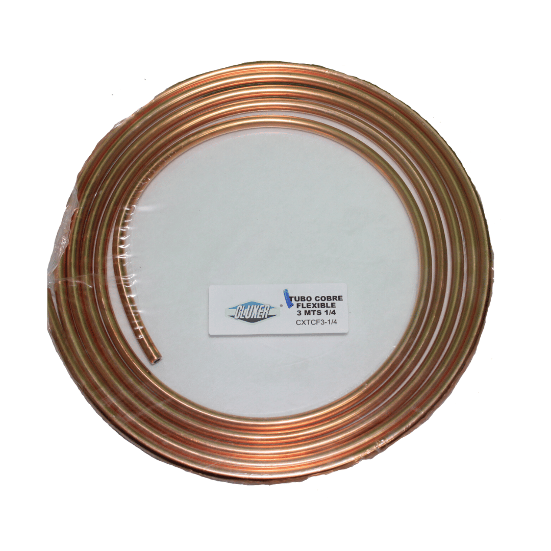 Tubo Cobre Flexible 1/2 3M - Tcf-12-3 Tubo Cobre Flexible 1/2 3M - Tcf-12-3