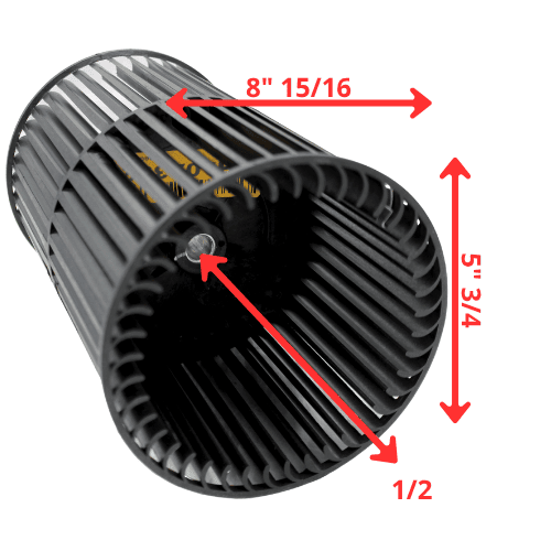 BLOWER WHEEL 6IN X9IN- WHL02392- Trane BLOWER WHEEL 6IN X9IN- WHL02392- Trane
