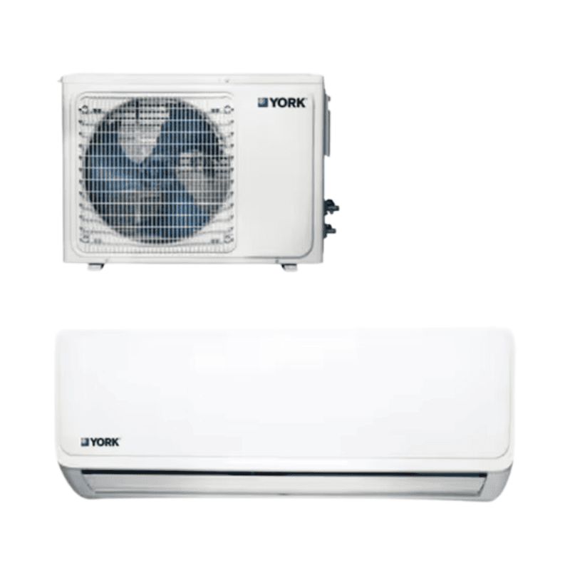 Set Minisplit YORK Tipo Muro Estándar 1 TON 115/1/60 11.3 SEER Heat Pump - YHGE12ZXMAXAORX Set Minisplit YORK Tipo Muro Estándar 1 TON 115/1/60 11.3 SEER Heat Pump - YHGE12ZXMAXAORX