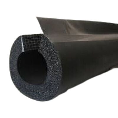 Aislante Termico Para Tubo Insul Lock Abierto Con Cinta Diametro 3-5/8 Espesor 1/2 Largo 1.8 Metros