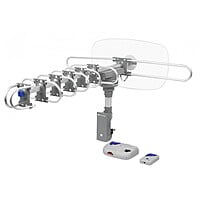 Antena aérea para TV, giratoria 360° con cable coaxial 10m - ANGI-360B / 48114 Antena aérea para TV, giratoria 360° con cable coaxial 10m - ANGI-360B / 48114