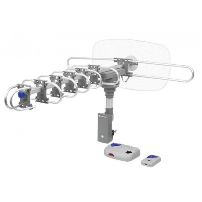 Antena aérea para TV, giratoria 360° con cable coaxial 10m - ANGI-360B / 48114 Antena aérea para TV, giratoria 360° con cable coaxial 10m - ANGI-360B / 48114