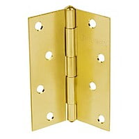 Bisagra rectangular 2-1/2', acero latonado - BR-251 / 43195 Bisagra rectangular 2-1/2', acero latonado - BR-251 / 43195