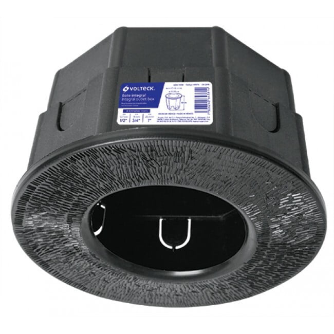 Bote integral de 10 cm, aro interno de 8 cm, Volteck - BOIN-1008 / 48374