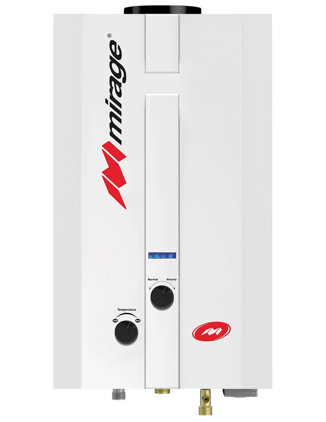 Calentador de Paso Baja Presion Mirage Color Blanco 6Lts 1 Servicio Flux 6L Gas LP Modelo MBF06ED Calentador de Paso Baja Presion Mirage Color Blanco 6Lts 1 Servicio Flux 6L Gas LP Modelo MBF06ED