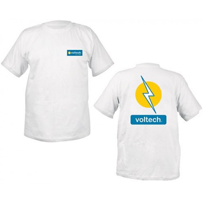 Camiseta 100% algodon Volteck, talla 40 - CAM-VOL-40 / 60411