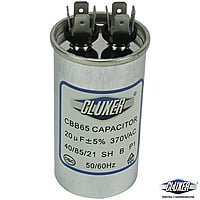 Capacitor de Trabajo, 20Mf, 370VAC +-5%, 50/60Hz, Cluxer - CXC37020 Capacitor de Trabajo, 20Mf, 370VAC +-5%, 50/60Hz, Cluxer - CXC37020