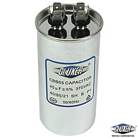 Capacitor de Trabajo, 45Mf, 370VAC +-5%, 50/60Hz, Cluxer CXC37045 Capacitor de Trabajo, 45Mf, 370VAC +-5%, 50/60Hz, Cluxer CXC37045