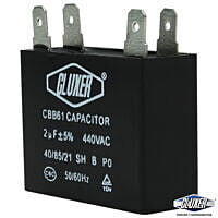 Capacitor De Ventilador, 2Mf, 440Vac, +-5%, 50/60Hz / Cluxer - CXCP4402 Capacitor De Ventilador, 2Mf, 440Vac, +-5%, 50/60Hz / Cluxer - CXCP4402