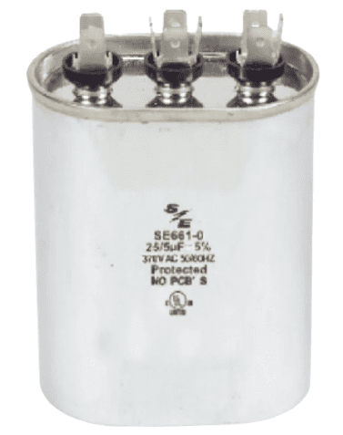 Capacitor Doble 80/10 Mf 440 Vac - Se120 Capacitor Doble 80/10 Mf 440 Vac - Se120
