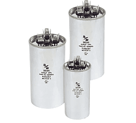 Capacitor Doble 55/7.5 Mf 370 Vac +/- 5% - Se551