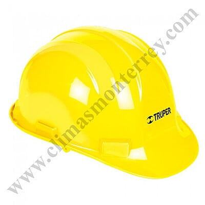 Casco de seguridad, ajuste de matraca, amarillo - CAS-A / 14294