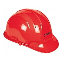 Casco de seguridad, ajuste de matraca, rojo - CAS-R / 10373