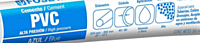 Cemento azul para PVC, hasta 12', tubo 50 g - PPVCA-50 / 42023 Cemento azul para PVC, hasta 12', tubo 50 g - PPVCA-50 / 42023