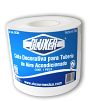 Cinta Decorativa Blanca Para Tubería De Aire Acondicionado / Cluxer - CXCIDEB