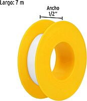Cinta sella roscas, uso general, 7 m, 1/2', Pretul - CTF-1/2P / 27010