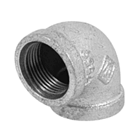 Codo 90°, acero galvanizado, 1' - CG-503 / 47559 Codo 90°, acero galvanizado, 1' - CG-503 / 47559