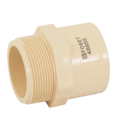 Conector macho CPVC 2' - CPVC-616 / 48955 Conector macho CPVC 2' - CPVC-616 / 48955