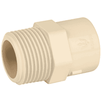 Conector macho de CPVC 3/4' - CPVC-612 / 45099 Conector macho de CPVC 3/4' - CPVC-612 / 45099
