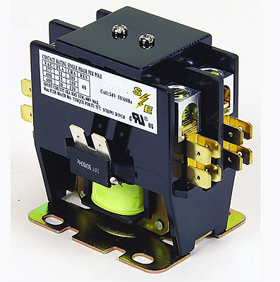 Contactor 2 Polos, 25 Amps, Coil 120 V, Resistencia Amps 30 - Se2725M