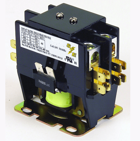 Contactor 2 Polos, 25 Amps, Coil 120 V, Resistencia Amps 30 - Se2725M Contactor 2 Polos, 25 Amps, Coil 120 V, Resistencia Amps 30 - Se2725M